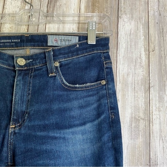 AG Adriano Goldschmid The Legging Ankle Super Skinny Ankle Distressed Jeans - Picture 5 of 8